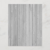 Begroting Vroege kerstfeestdag Flyer (Achterkant)