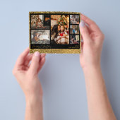 Begroting Vroege kerstfeestmaal Glitter Multi Phot Flyer (Hand)