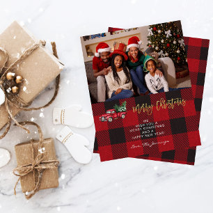 Begroting Vroegere kersttruck en Buffalo foto H