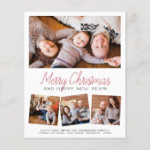 Begroting Vrolijk Kerstfeest en Happy Nieuwjaar 4 (Voorkant)