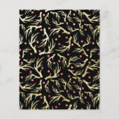 Begroting wat een jaar kerstfeest (Achterkant)