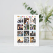 BEGROTING Wat een jaar voor Kerstmis in Review (Staand voorkant)