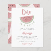 Begroting Watermelon One in een Melon First Birthd (Voorkant / Achterkant)