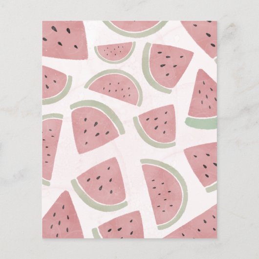 Begroting Watermelon One in een Melon First Birthd (Achterkant)