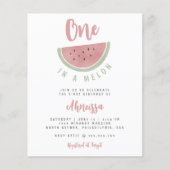 Begroting Watermelon One in een Melon First Birthd (Voorkant)