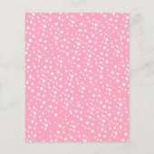 Begroting Waterverf Baby shower voorjaarstop (Achterkant)