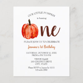 Begroting Waterverf eerste geboorte Herfst