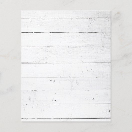 Begroting Waterverf - Eerste kerstfeest Flyer (Achterkant)