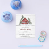 Begroting Waterverf - Eerste kerstfeest Flyer (Enkel)