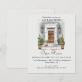 Begroting Waterverf - Eerste kerstuitnodiging (Voorkant / Achterkant)