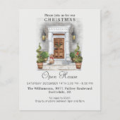 Begroting Waterverf - Eerste kerstuitnodiging (Voorkant)