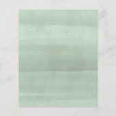 Begroting Waterverf Eucalyptus Greenery Wedding (Achterkant)