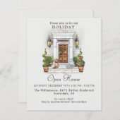 Begroting Waterverf Holiday Open House (Voorkant / Achterkant)