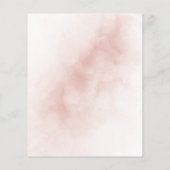 Begroting/Waterverf verloving/uitnodiging/ (Achterkant)