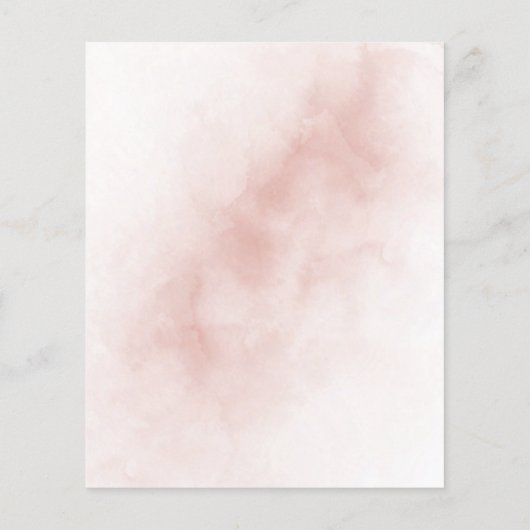 Begroting/Waterverf verloving/uitnodiging/ (Achterkant)