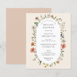 Begroting Waterverf Wildflower Arch Vrijgezellenfe