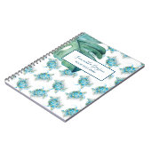 Begroting Waterverf Zee Terug naar school Notitieboek (Linkerzijde)