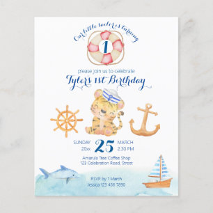 Begroting waterverf zeescheepvaartthema Binnenvaar