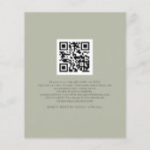 Begroting We doen een zachte QR-code voor huwelijk (Achterkant)