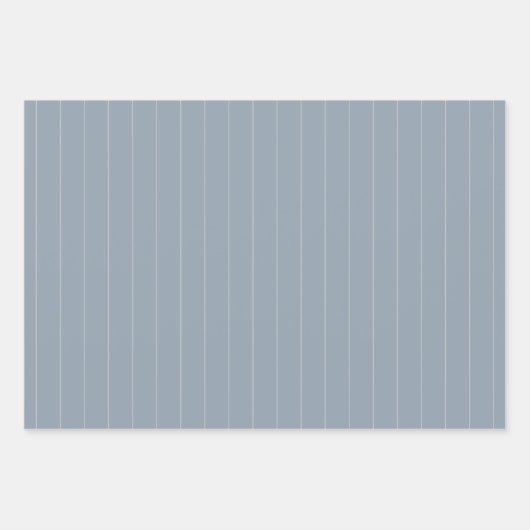 BEGROTING WE Dusty Blue Monochrome Inpakpapier Vel (Voorkant 2)