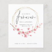 Begroting We hebben besloten om de datum te redden (Voorkant)