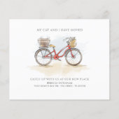 Begroting We hebben Bicycle Moving Announcement ve (Voorkant)