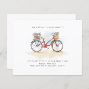 Begroting We hebben Bicycle Moving Announcement ve