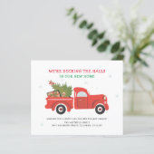 Begroting We hebben de aankondiging van de kerstbe (Staand voorkant)