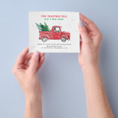 Begroting We hebben de aankondiging van de kerstbe Flyer (Hand)