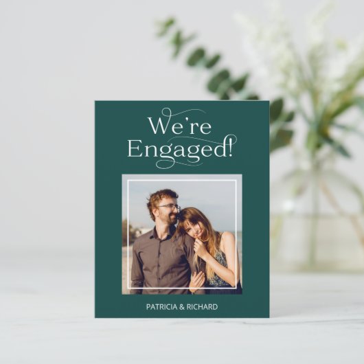 Begroting We hebben de aankondiging van het Verlov (Staand voorkant)