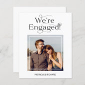 Begroting We hebben de aankondiging van het Verlov (Voorkant / Achterkant)