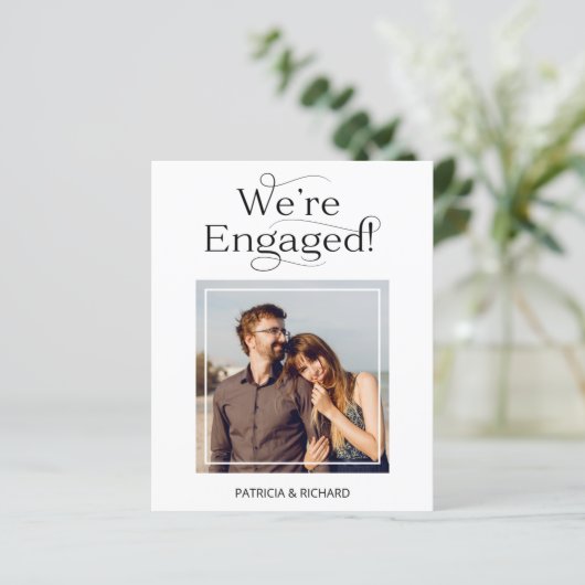 Begroting We hebben de aankondiging van het Verlov (Staand voorkant)