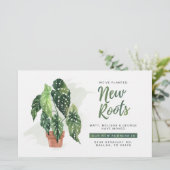 Begroting We hebben de aankondiging van Roots Movi (Staand voorkant)