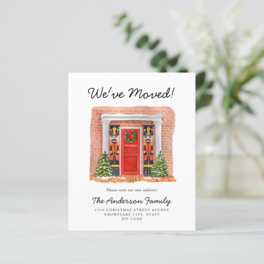 Begroting We hebben de deur van de Nutkraker Holid (Staand voorkant)