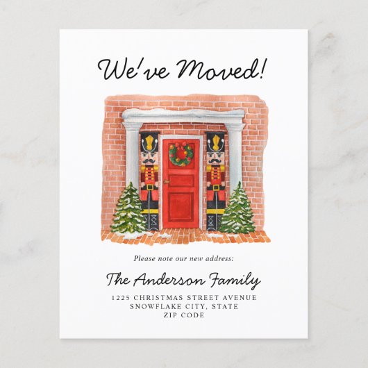 Begroting We hebben de deur van de Nutkraker Holid (Voorkant)