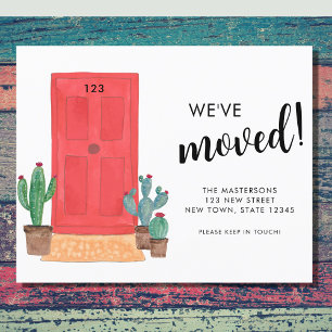 Begroting We hebben de deur verplaatst Bewegende a