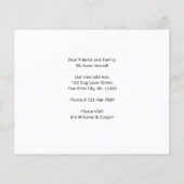 Begroting We hebben de 'Dog Moving Announance' ver (Achterkant)