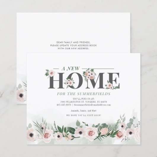 Begroting We hebben de mededeling van Floral over  (Voorkant / Achterkant)