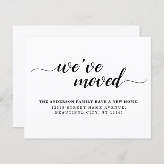 Begroting We hebben de nieuwe mededeling 'Thuisbew (Voorkant / Achterkant)