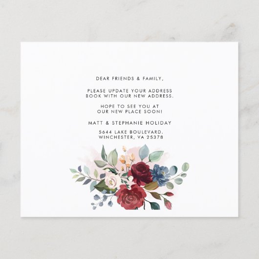 Begroting We hebben een moderne aankondiging gemaa (Achterkant)