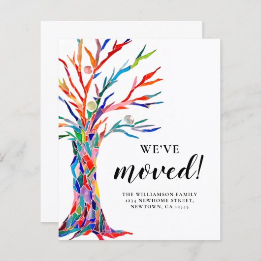 Begroting We hebben een moderne aankondiging gemaa (Voorkant / Achterkant)