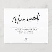 Begroting we hebben een moderne, bewegende aankond (Voorkant)