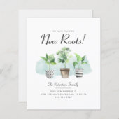 Begroting We hebben een nieuwe aankondiging geplan (Voorkant / Achterkant)