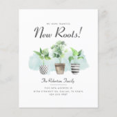 Begroting We hebben een nieuwe aankondiging geplan Flyer (Voorkant)