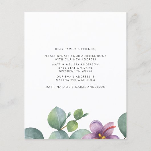 Begroting We hebben Eucalyptus Greenery Moving (Achterkant)