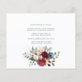 Begroting We hebben Floral Moving Announcement ver (Achterkant)