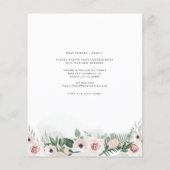 Begroting We hebben Floral Moving Announcement ver (Achterkant)