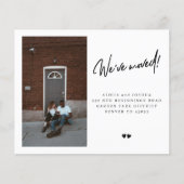 Begroting we hebben foto's bewegende aankondiging (Voorkant)