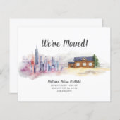 Begroting We hebben het land verplaatst (Voorkant / Achterkant)