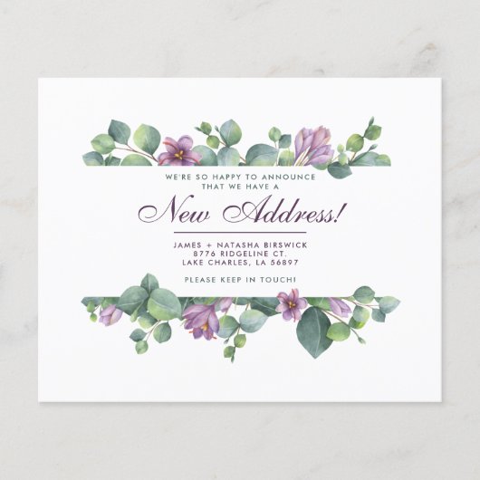 Begroting We hebben het nieuwe Eucalyptus Botanisc Flyer (Voorkant)